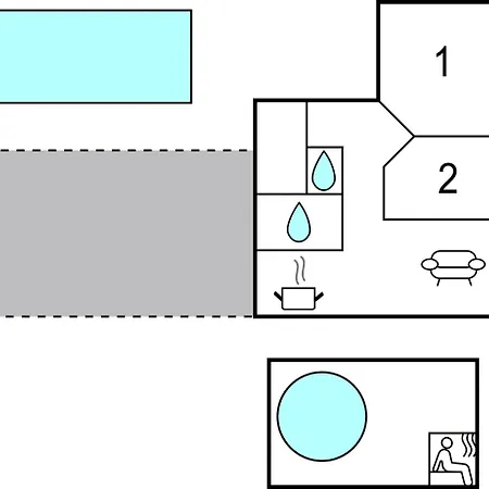 Gorgeous In With Sauna Apartment